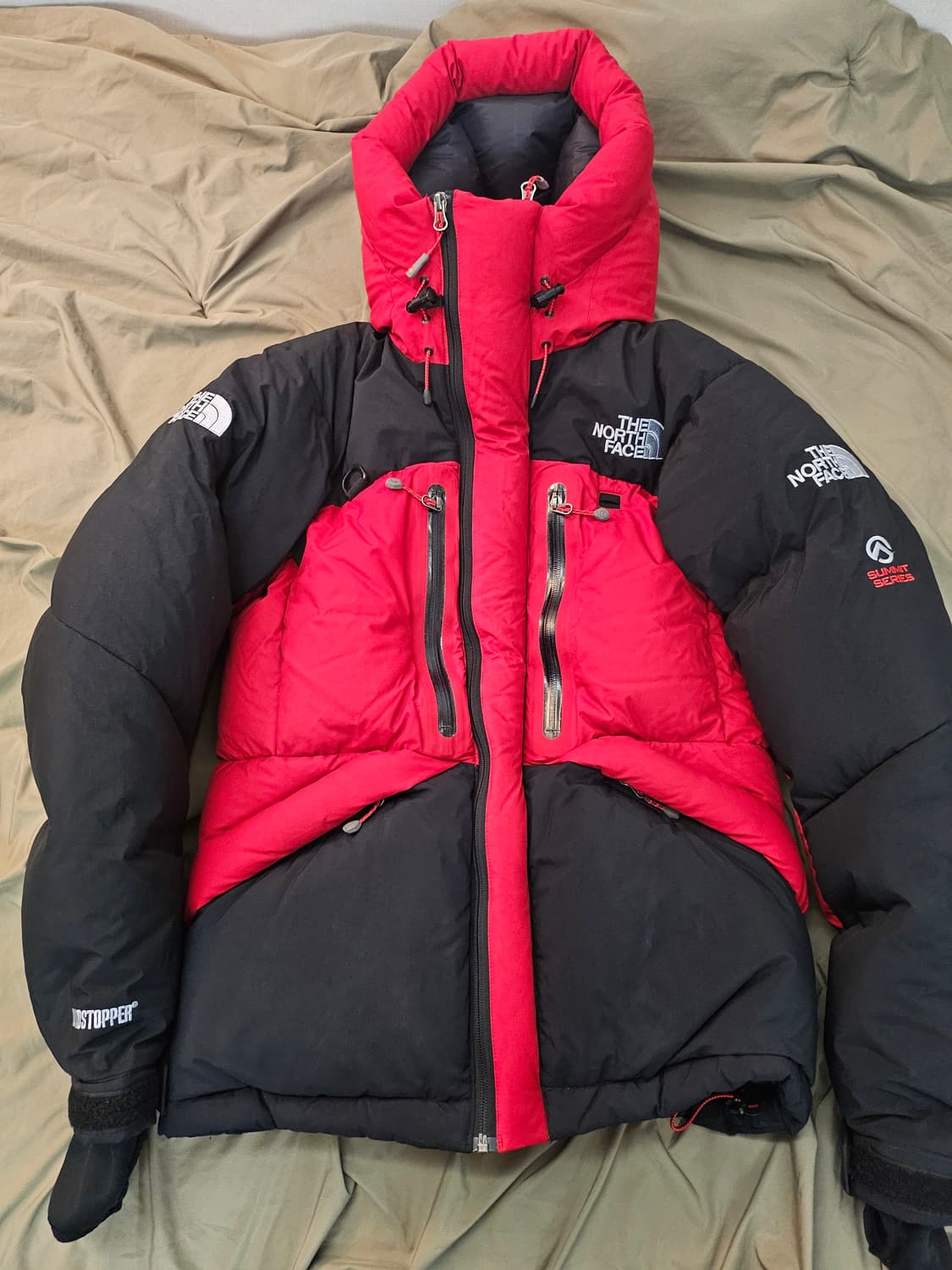 노스페이스 히말라야2 검/빨 민트급 90S 판매합니다 상품이미지2