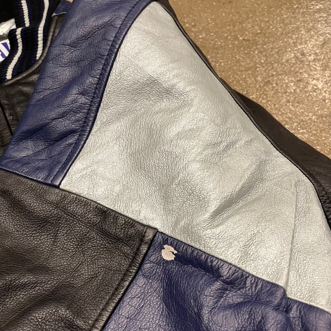 90s NFL 댈러스 카우보이 가죽 바시티 (110) 상품이미지3