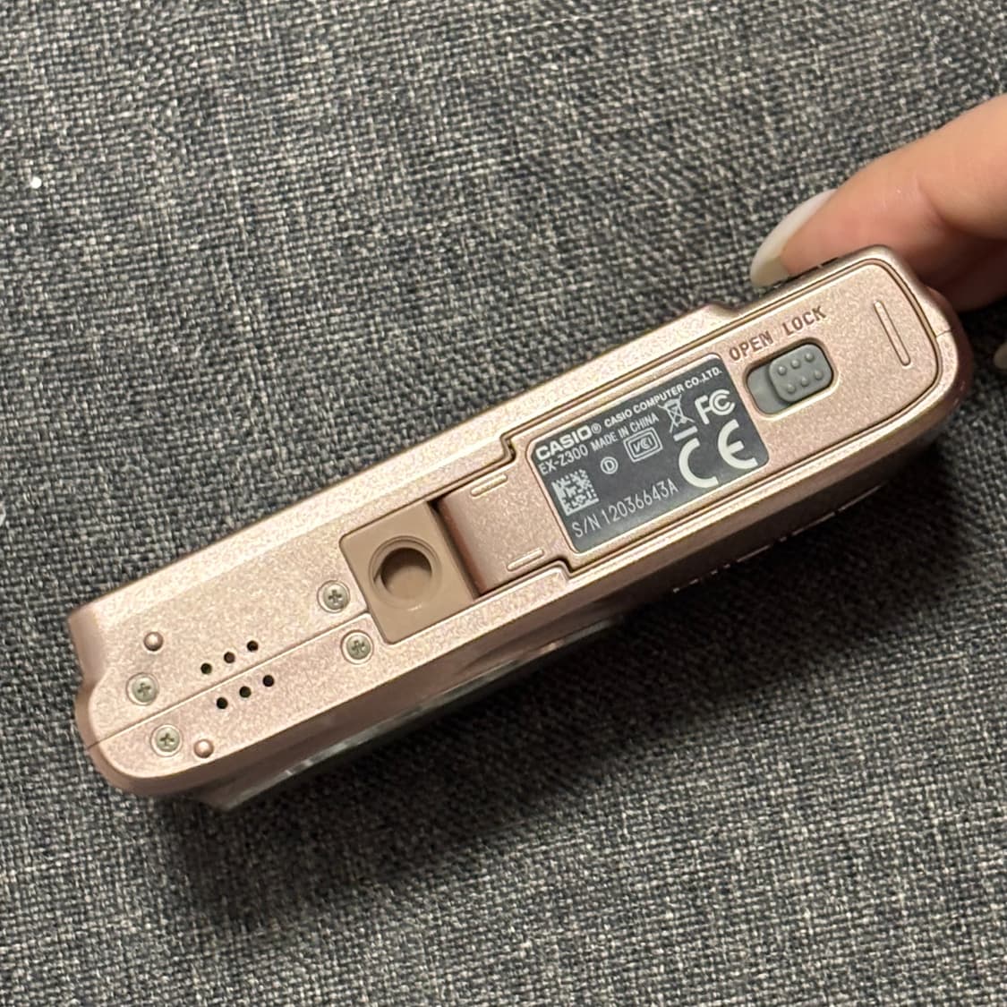 카시오 엑슬림 z300 EX-Z300 핑크 풀박 상품이미지7