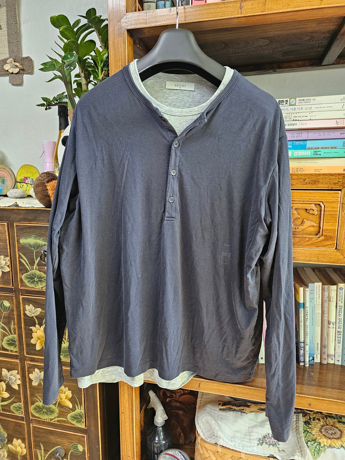 (새상품)노이어 레이어드 긴팔 롱슬리브 판매합니다 상품이미지1