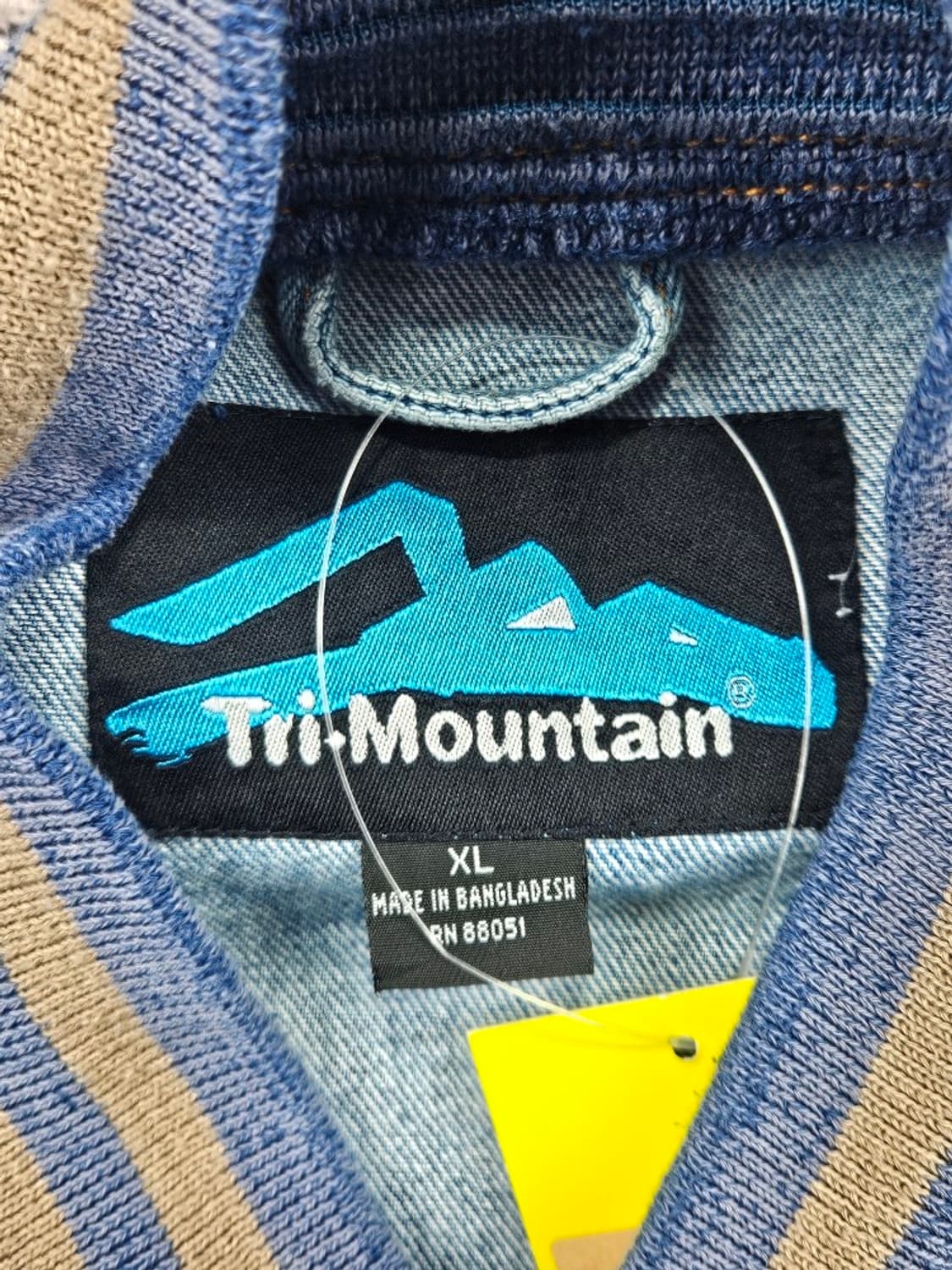 TRI 마운틴 코튼 데님 바시티 자켓 ( XL ) / 11579 상품이미지8