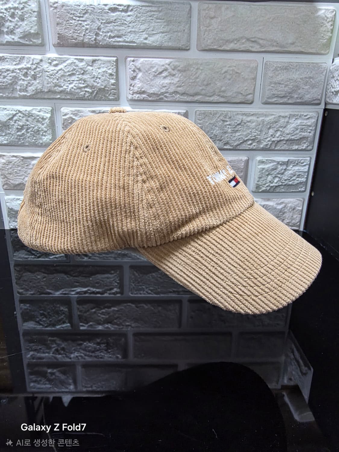 타미진스 코듀로이 볼캡 베이지색 상품이미지5