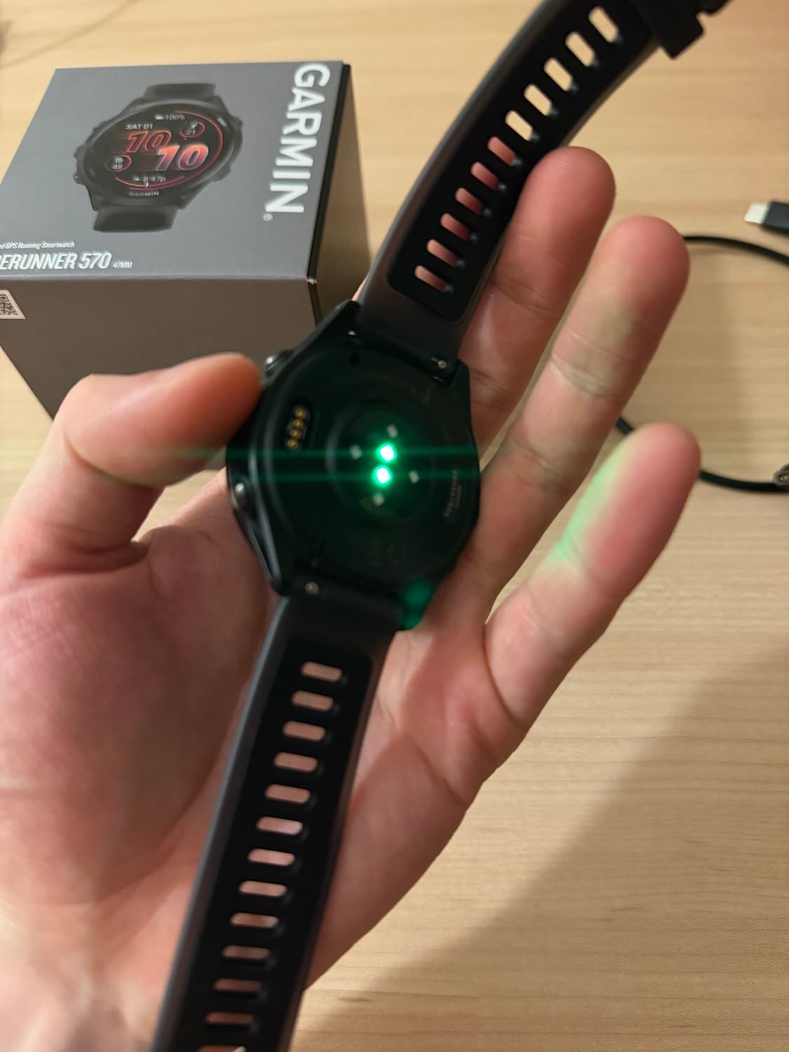 가민 포러너 570 47mm 블랙 상품이미지6