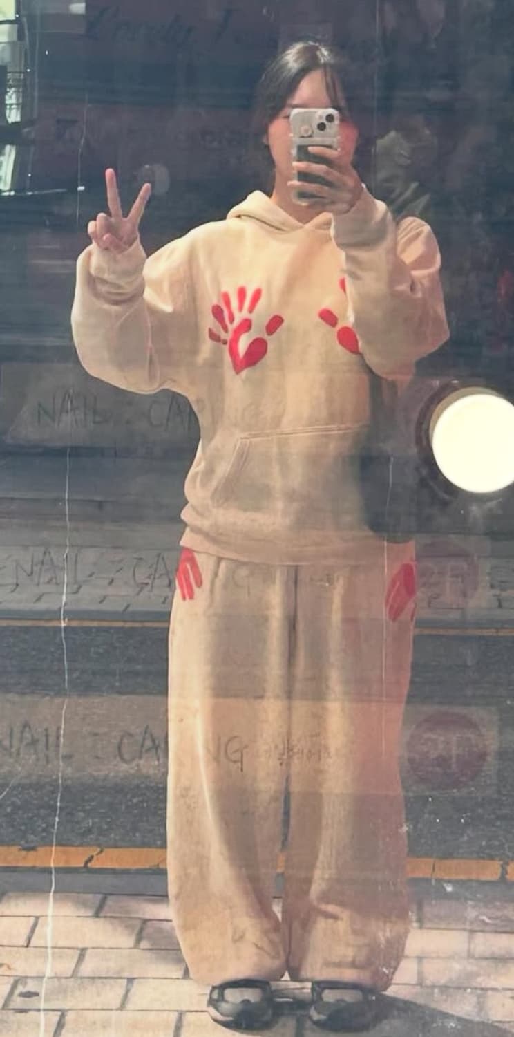 EMEW 후드티 + 바지 세트 상품이미지4