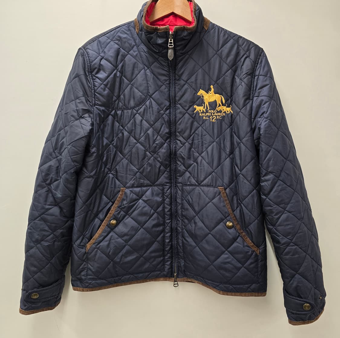 폴로 랄프로렌 리버시블 투웨이 퀼팅점퍼.
싸이즈 95   택포 상품이미지1