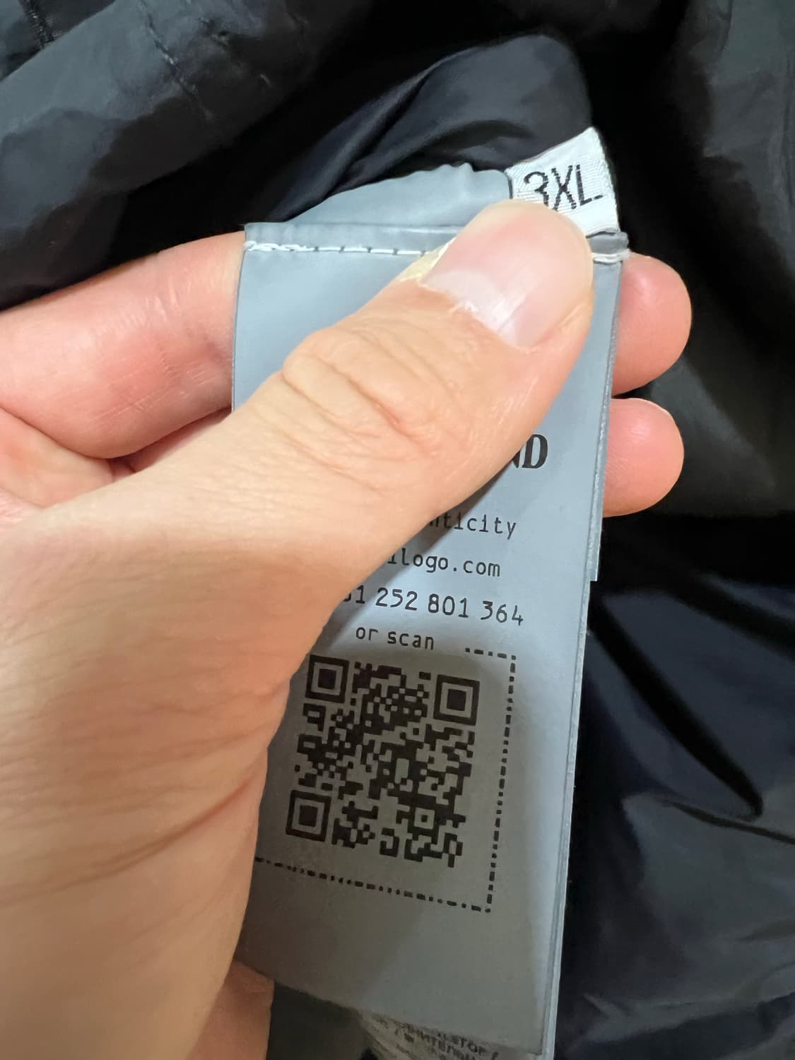 24fw 스톤아일랜드 크링클랩스 패딩조끼 3xl (새상품급) 상품이미지3