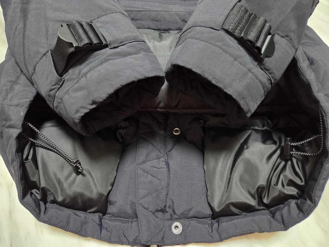 스테레오 바이널즈 멀티포켓 더운 패딩 상품이미지4