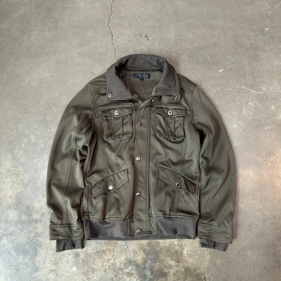 카키 멀티 포켓 자켓 상품이미지1