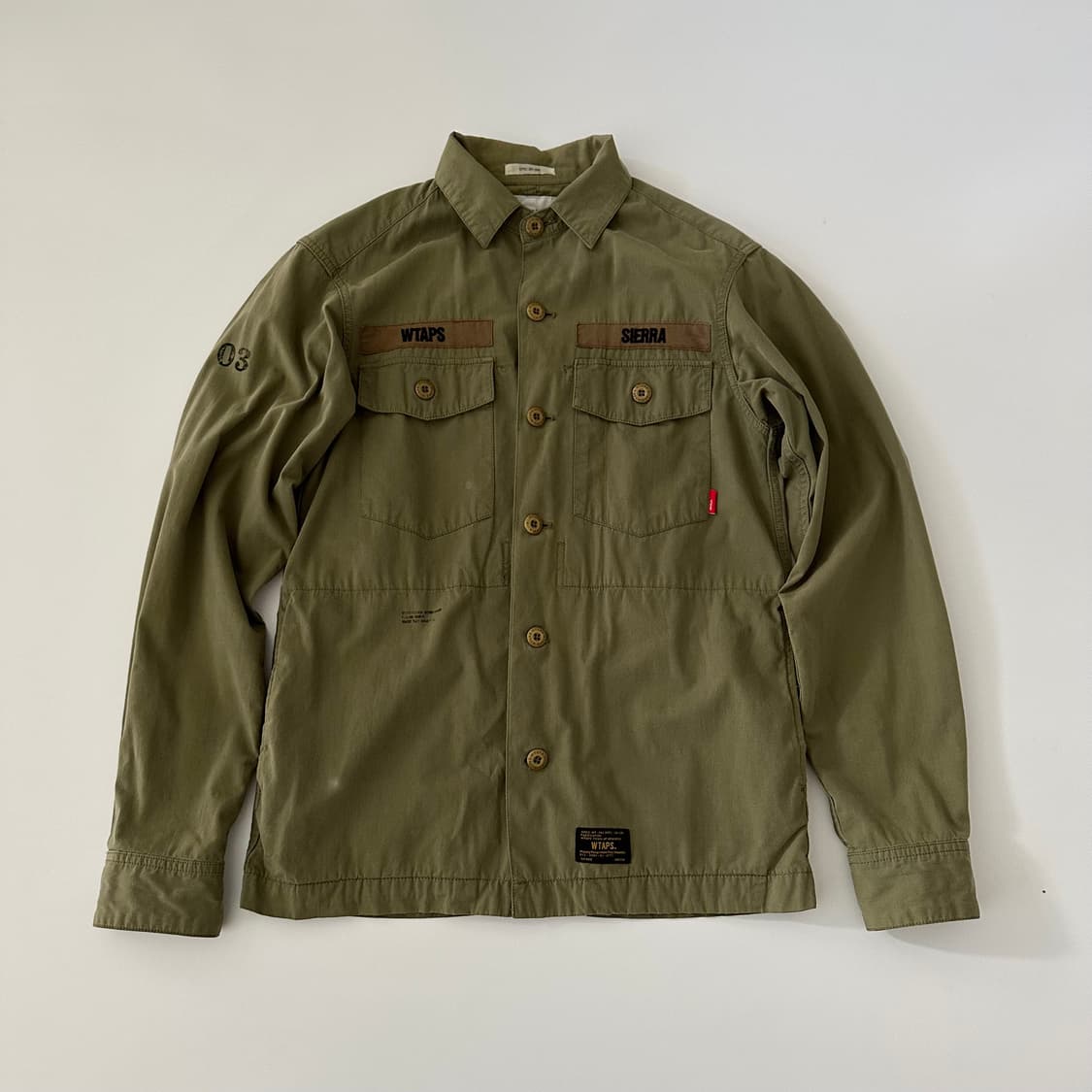 더블탭스 wtaps 밀리터리 자켓 상품이미지1