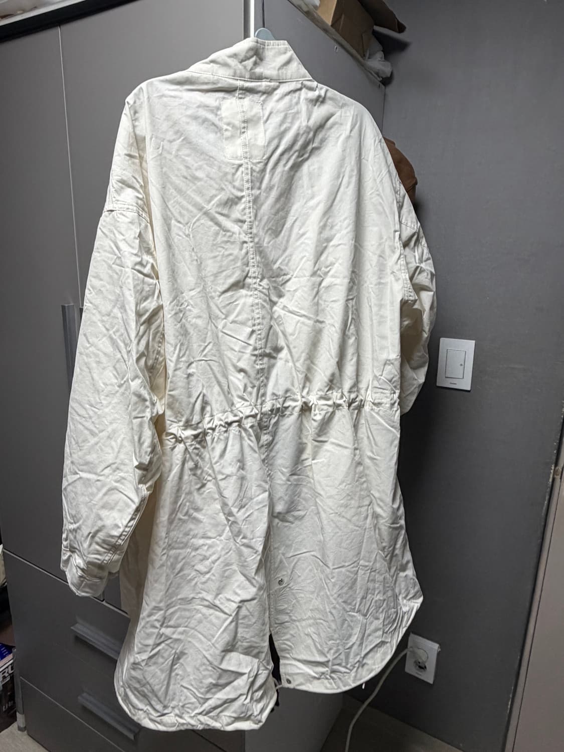 프릭스스토어 25FW m65 오프화이트 f사이즈 새제품 판매합니다. 상품이미지2