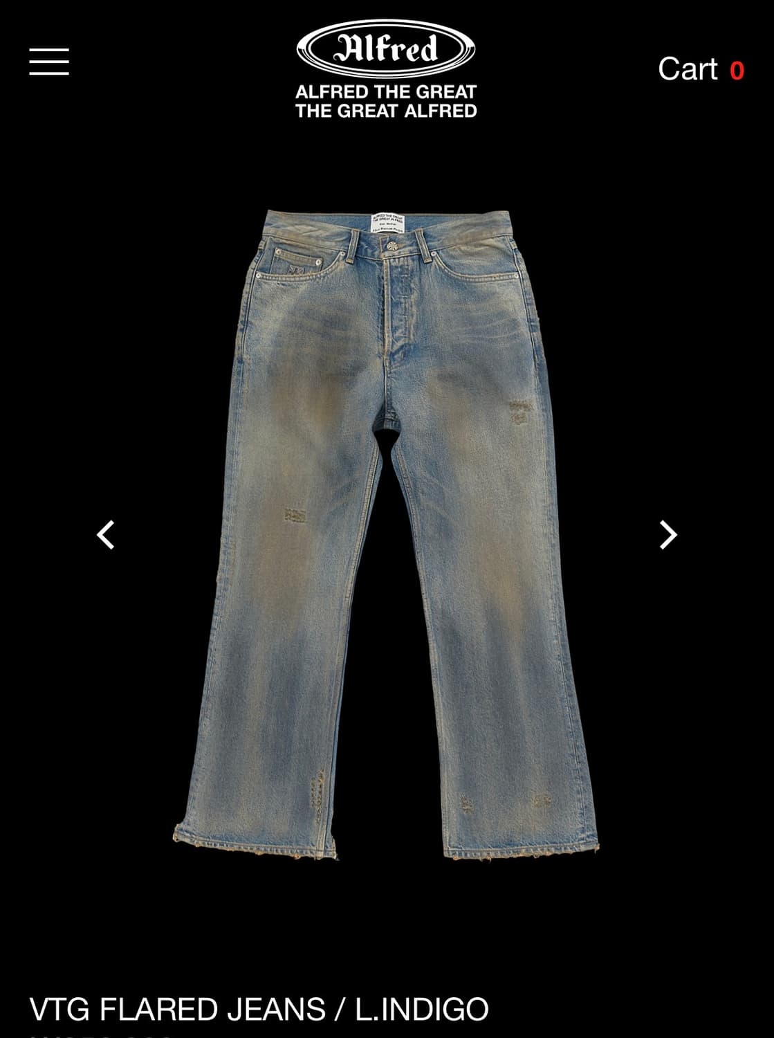 삽니다) 헤리티지플로스 알프레드 플레어진 L 구해요!! 상품이미지1