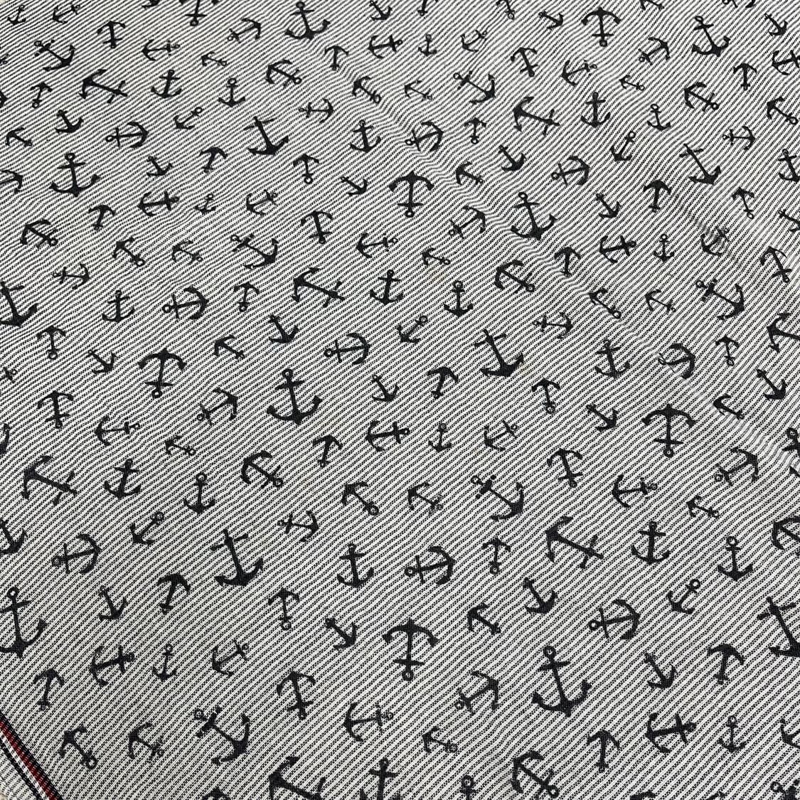 [ONE] 타미힐피거 앵커패턴 스카프 목도리 머플러 0107M1 상품이미지7