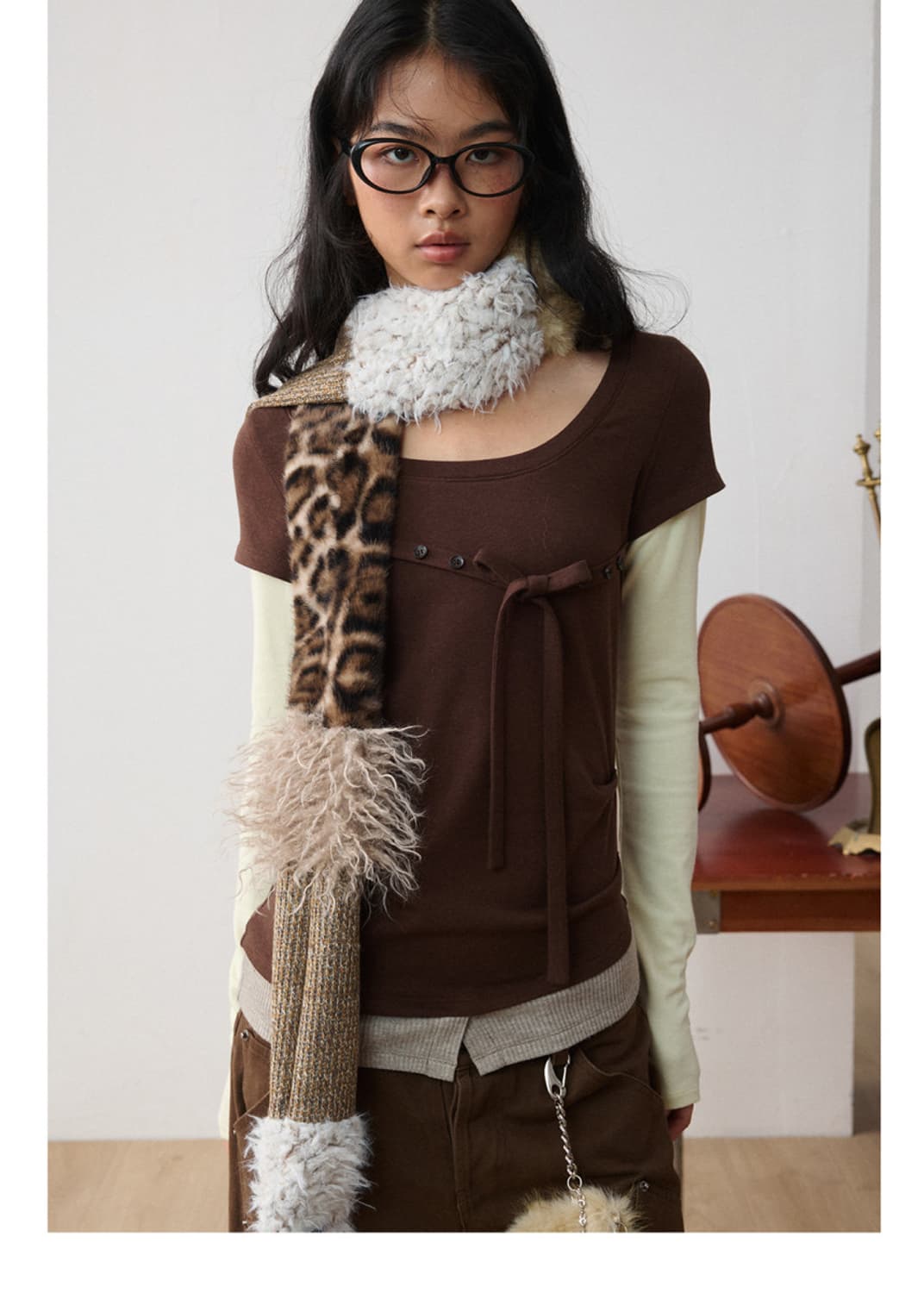 Jikoo 자켓, 목도리 상품이미지6