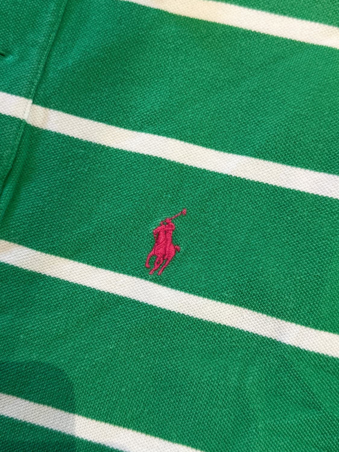 폴로 랄프로렌 카라티 그린 스트라이프 상품이미지4