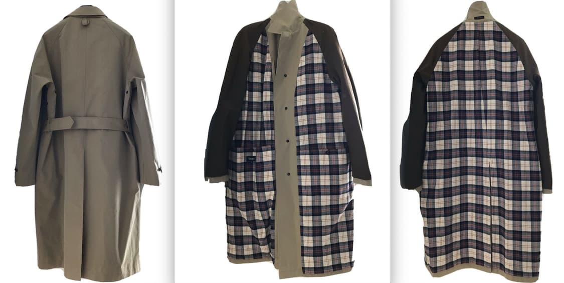 드레익스 AW21 코튼 발마칸 벨티드 트렌치코트 상품이미지3