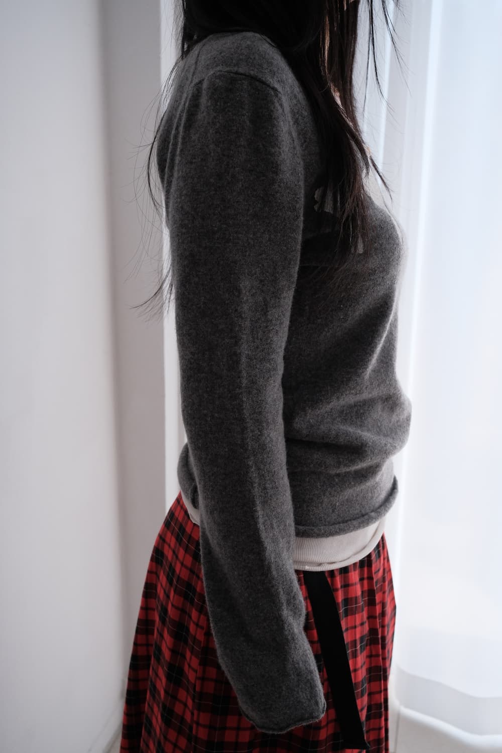 Tree v-neck knit top 상품이미지5