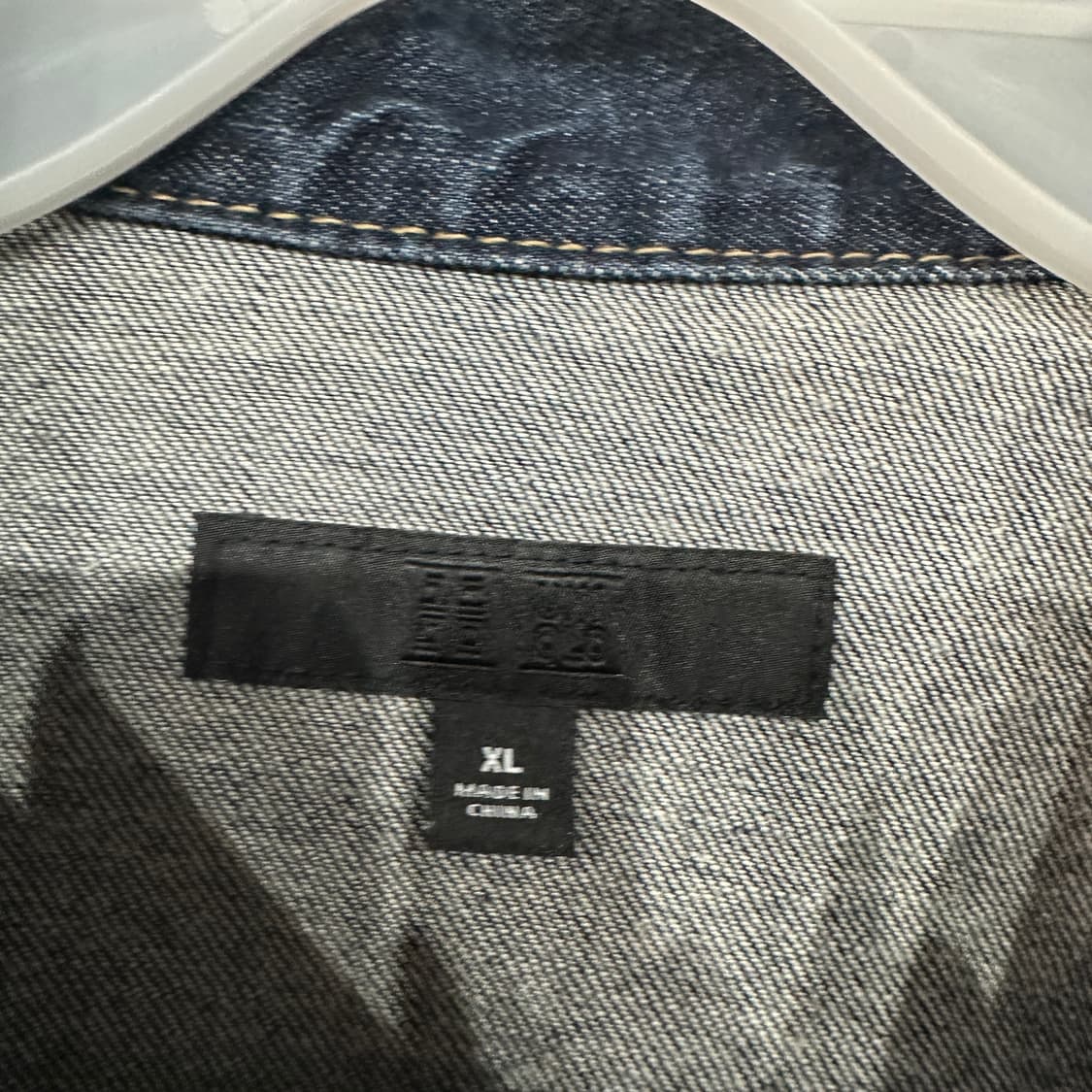 유니클로 데님 청자켓 XL 상품이미지3