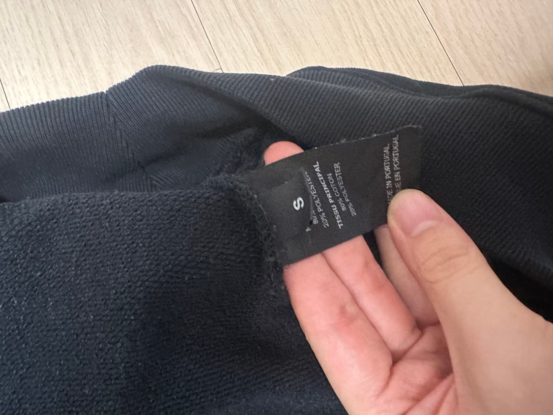 베트멍 아나키 후드 S 블랙 화이트 상품이미지7