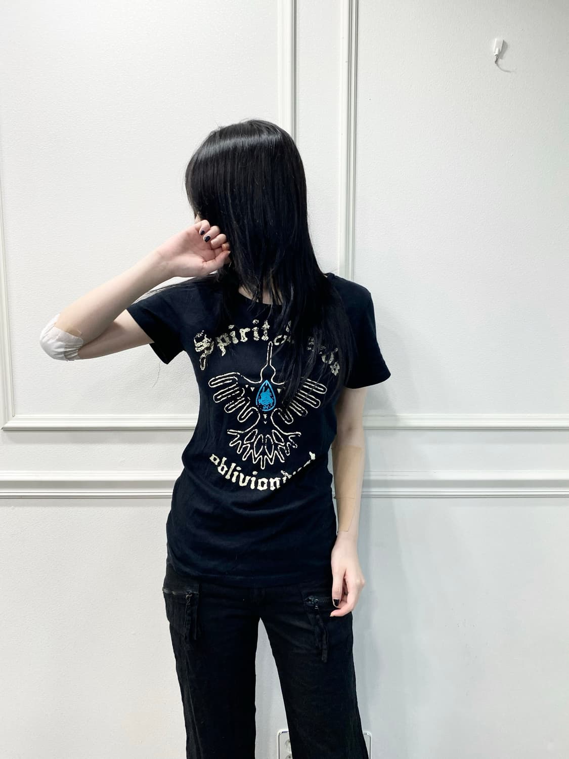 Spirit Seeds Y2K Print Slim Fit Tee 상품이미지2