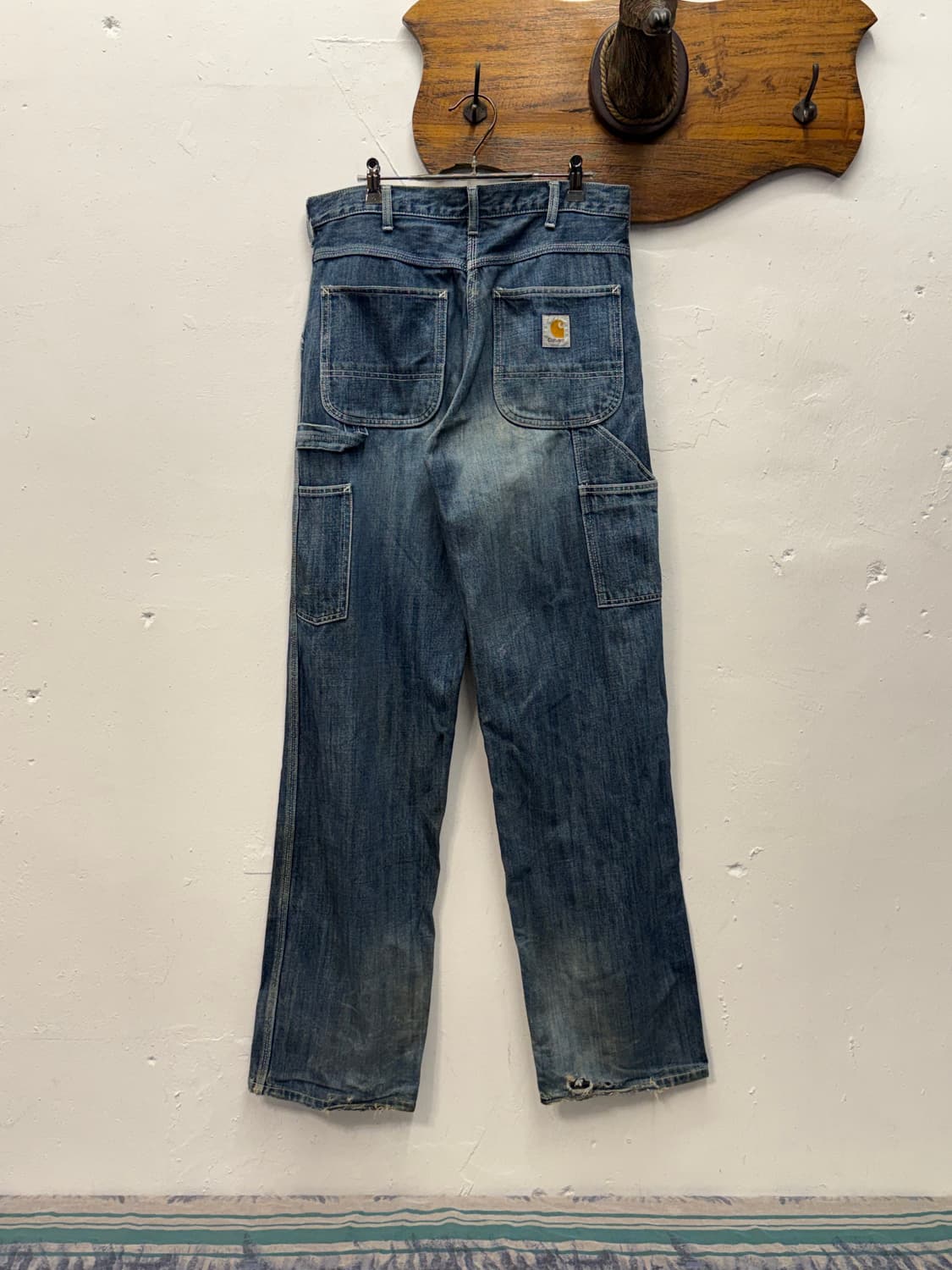 Carhartt Relaxed Denim Carpenter Pants 상품이미지2