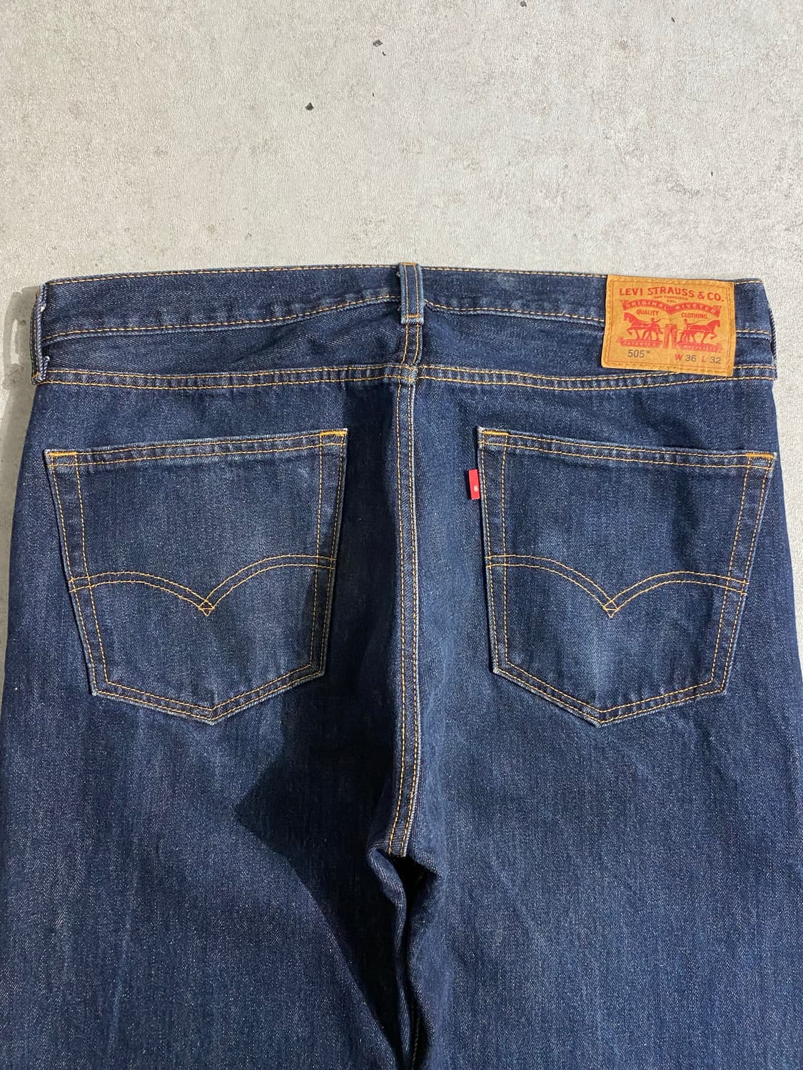 [36] Levi's 505 리바이스 레귤러핏 데님팬츠 상품이미지6