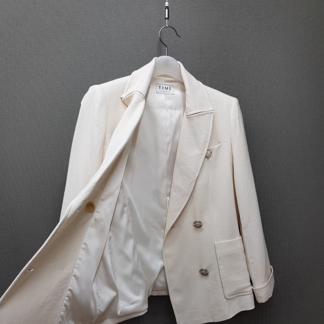 한섬 타임 TIME 2022 더블버튼 테일러드 자켓 F사이즈 상품이미지6