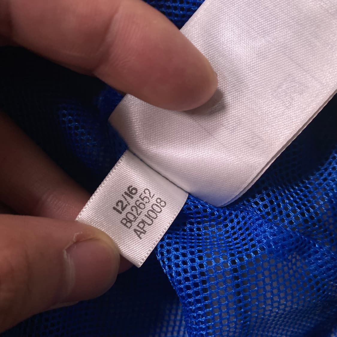 아디다스 네이비 올드스쿨 삼선 윈드브레이커 자켓 상품이미지6