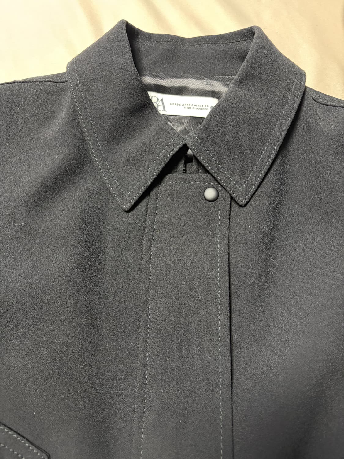 Zara 자라 포켓 셔츠 칼라 베스트 조끼 레이어드 상품이미지8