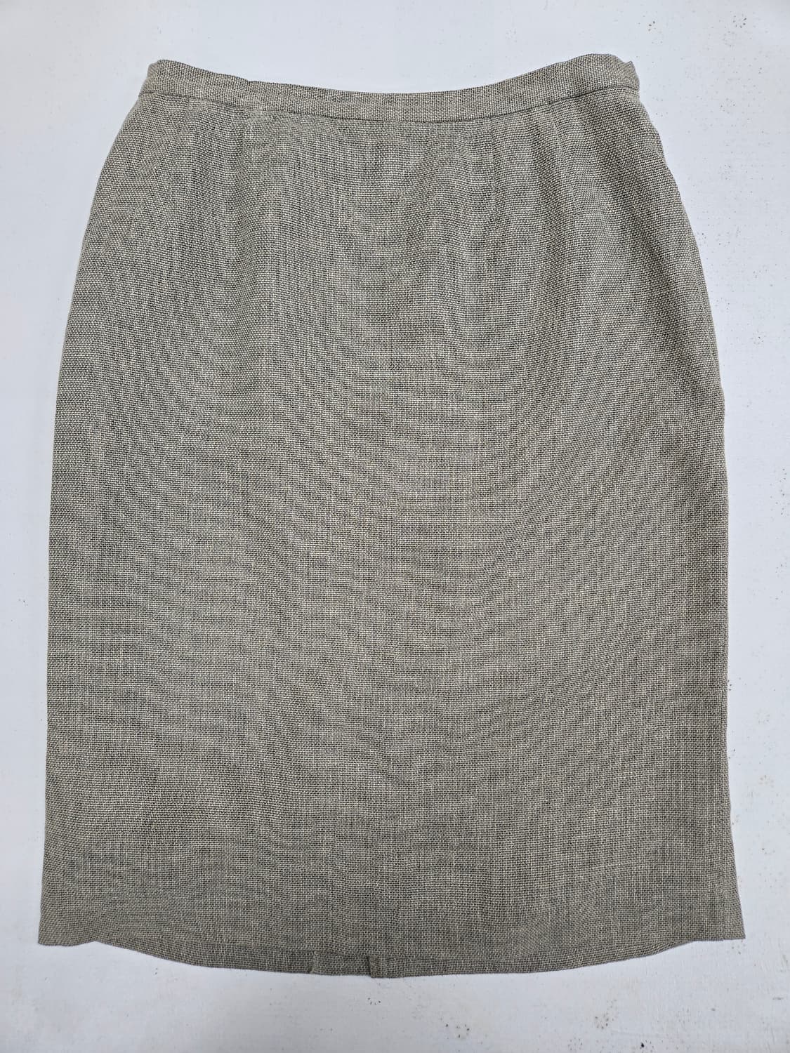 버버리 베이지 H라인 스커트 상품이미지1