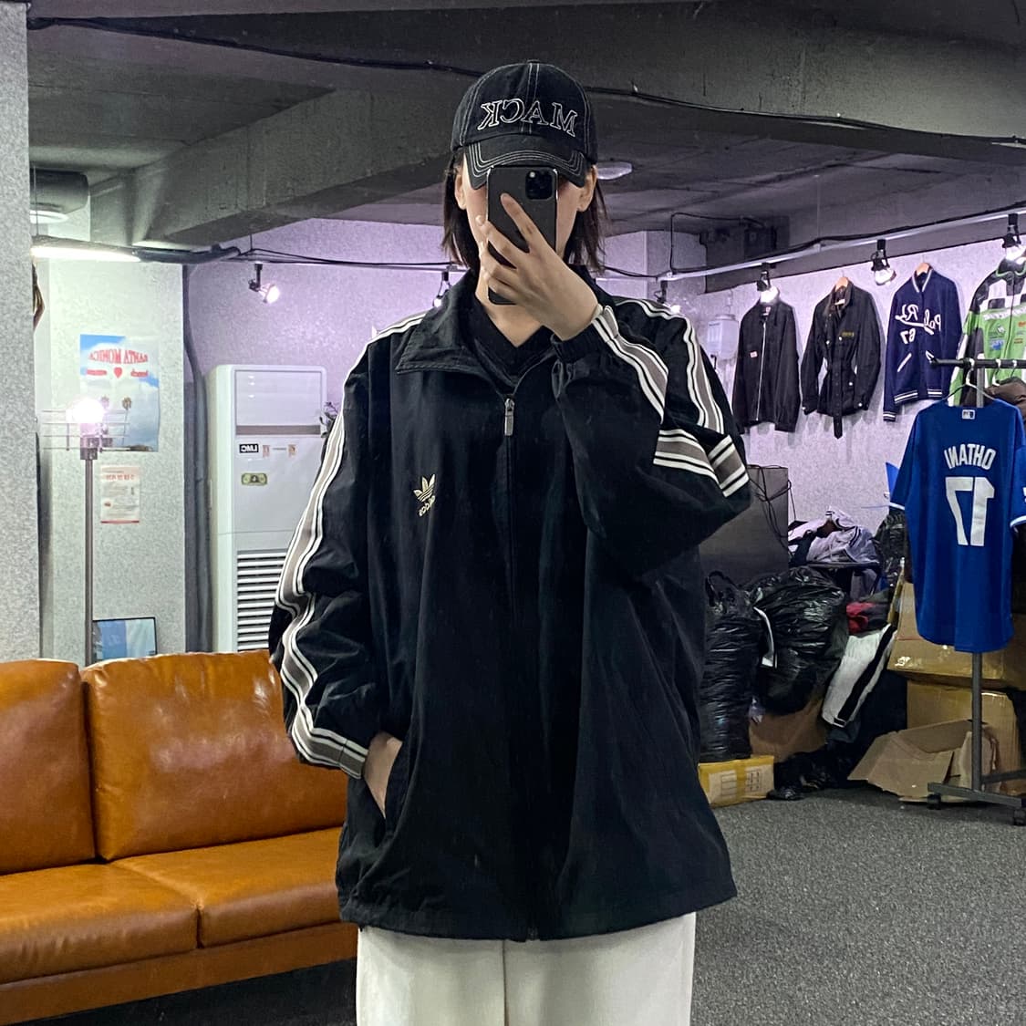 아디다스 90s 배색 바람막이 B3007 상품이미지1