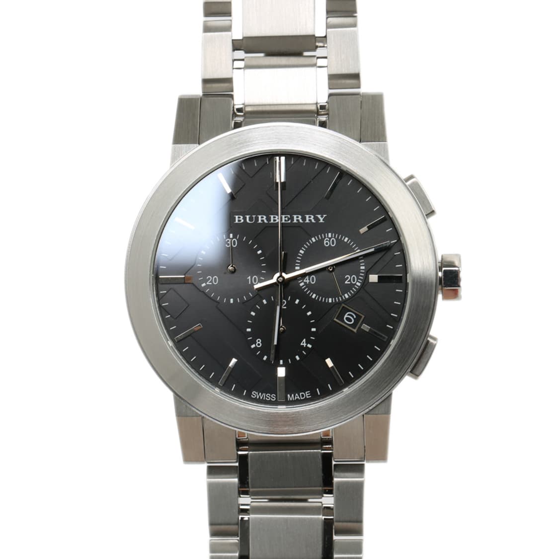 버버리 워치 크로노그래프 블랙 체크 다이얼 시계 BU9351 상품이미지1