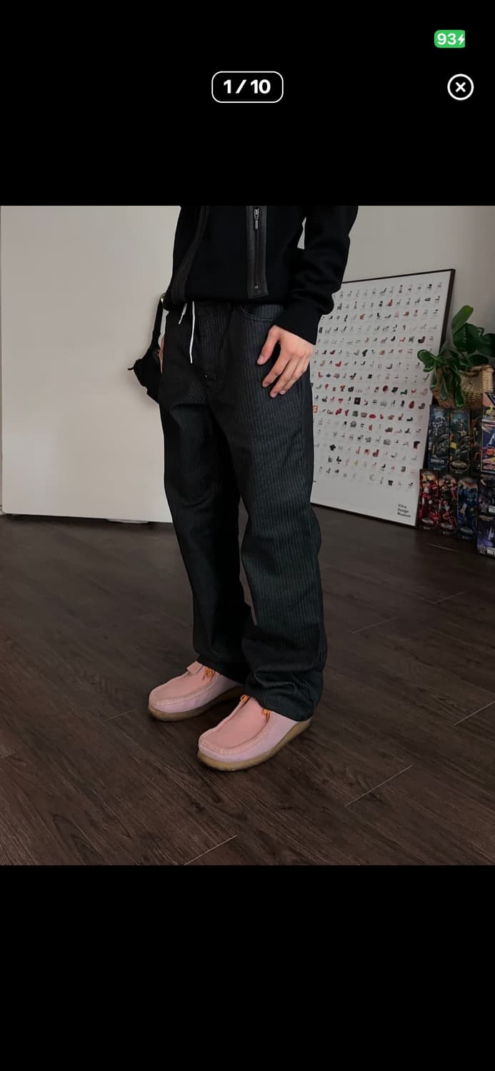 Jun Men 스트라이프 루지 트라우저 상품이미지4