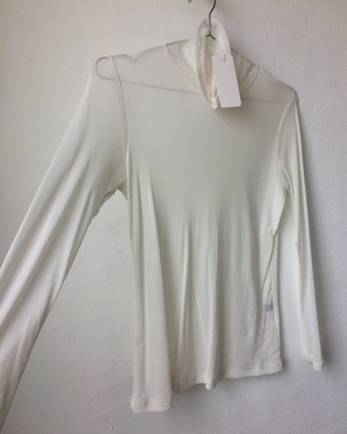 See though high neck top 상품이미지3