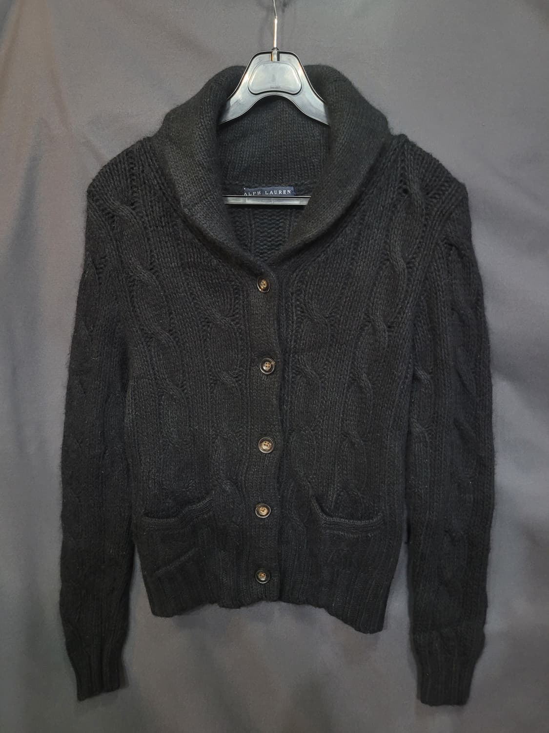 Ralph Lauren 랄프로렌 캐시미어 숄카라 가디건  상품이미지7