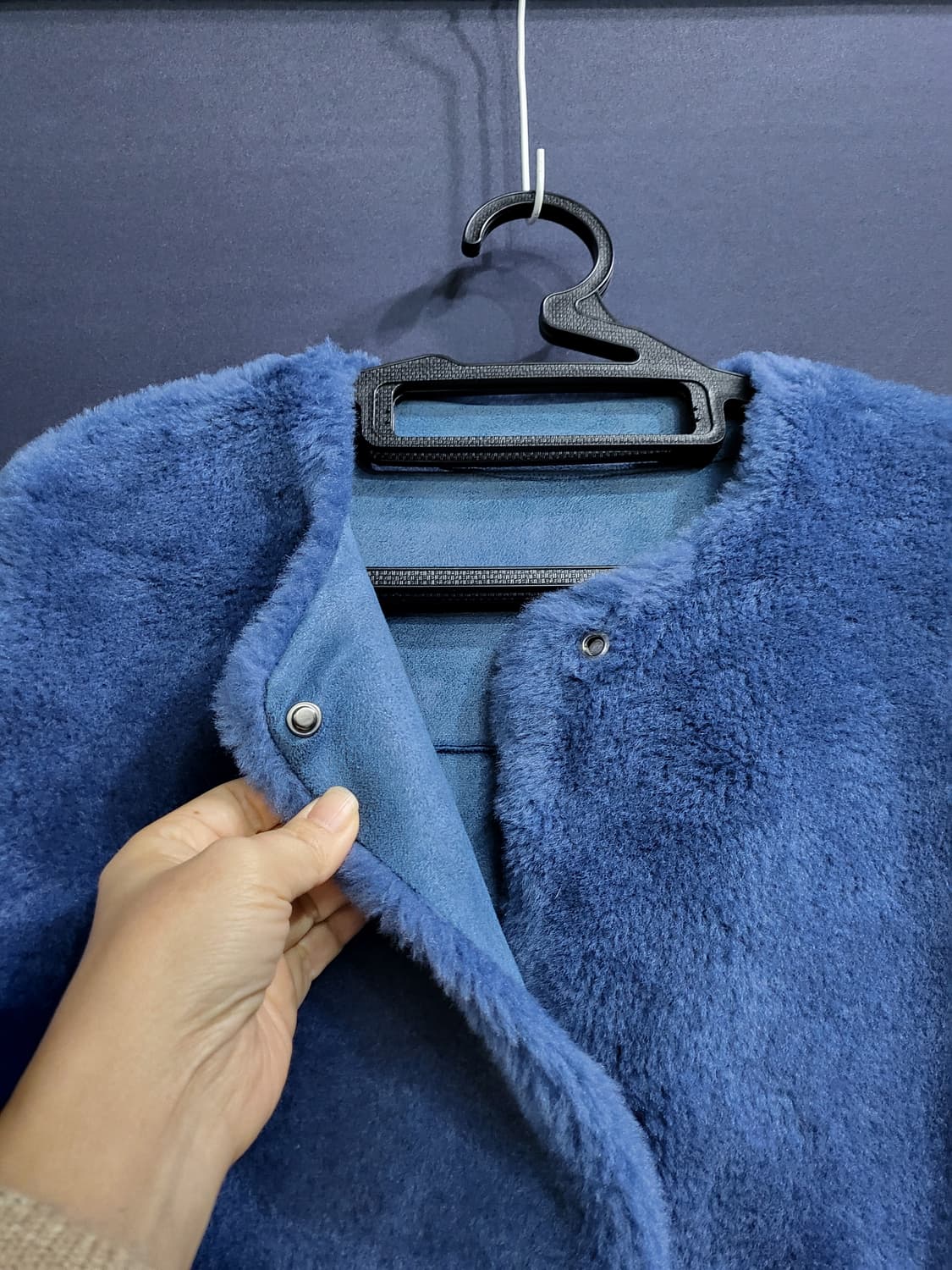 city gee(씨티지)양모 리버시블 무스탕 상품이미지2