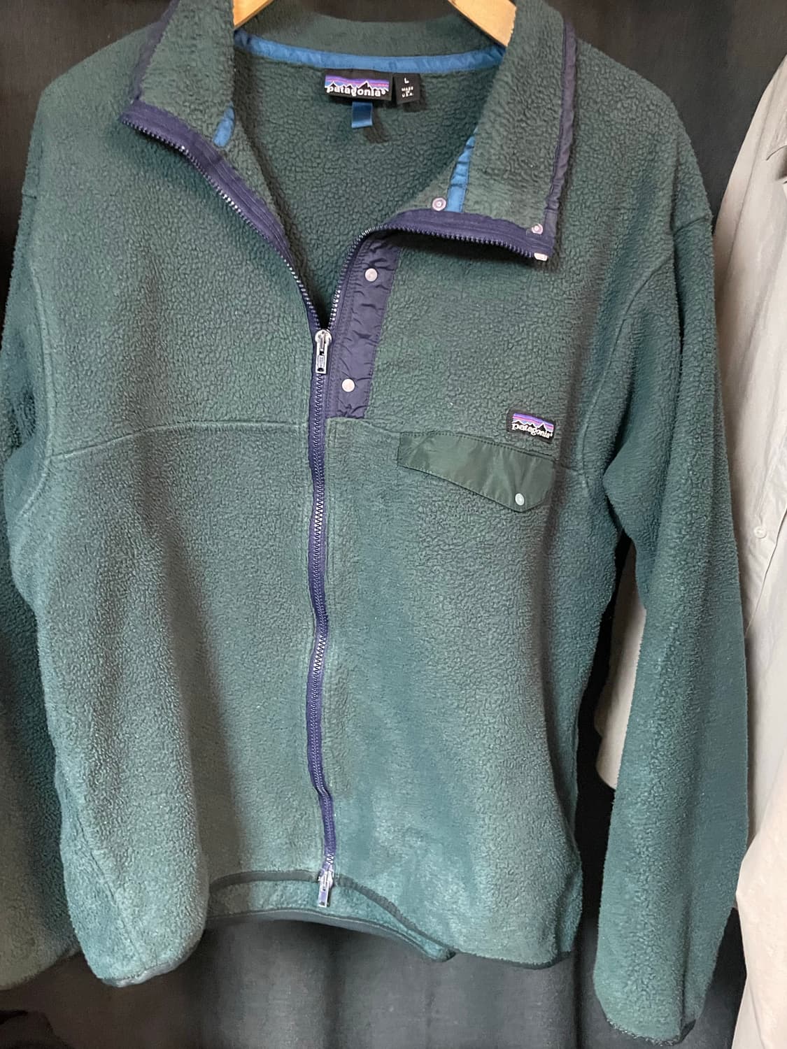 파타고니아 집업 후리스 L 상품이미지1