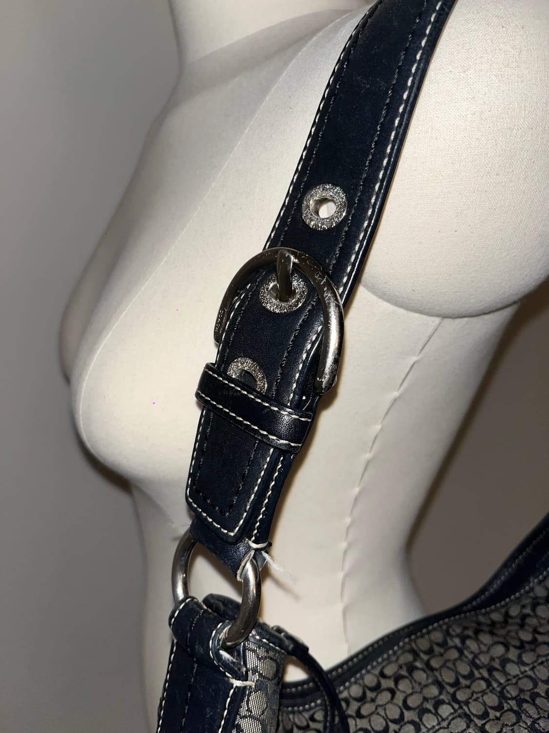 Coach Black Hobabag 상품이미지6