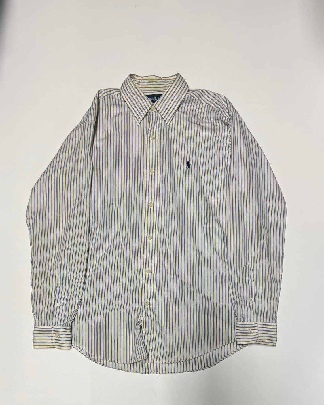 폴로 랄프로렌 스트라이프 롱 셔츠 L 상품이미지1