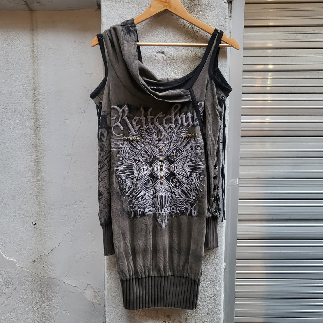 salvage long-sleeved one-piece  상품이미지5
