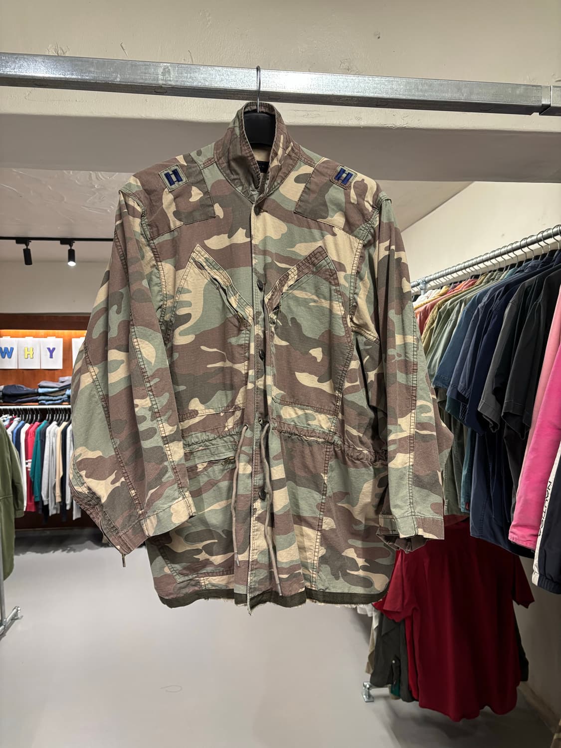 빈티지 카모플라주 야상 자켓 상품이미지5