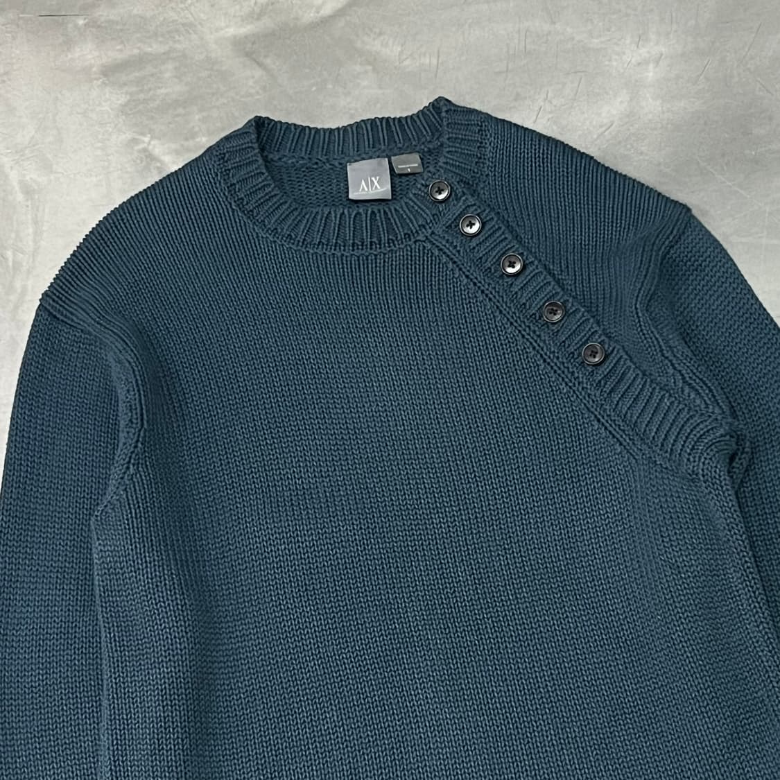  아르마니 익스체인지 버튼 니트 y14538 상품이미지3