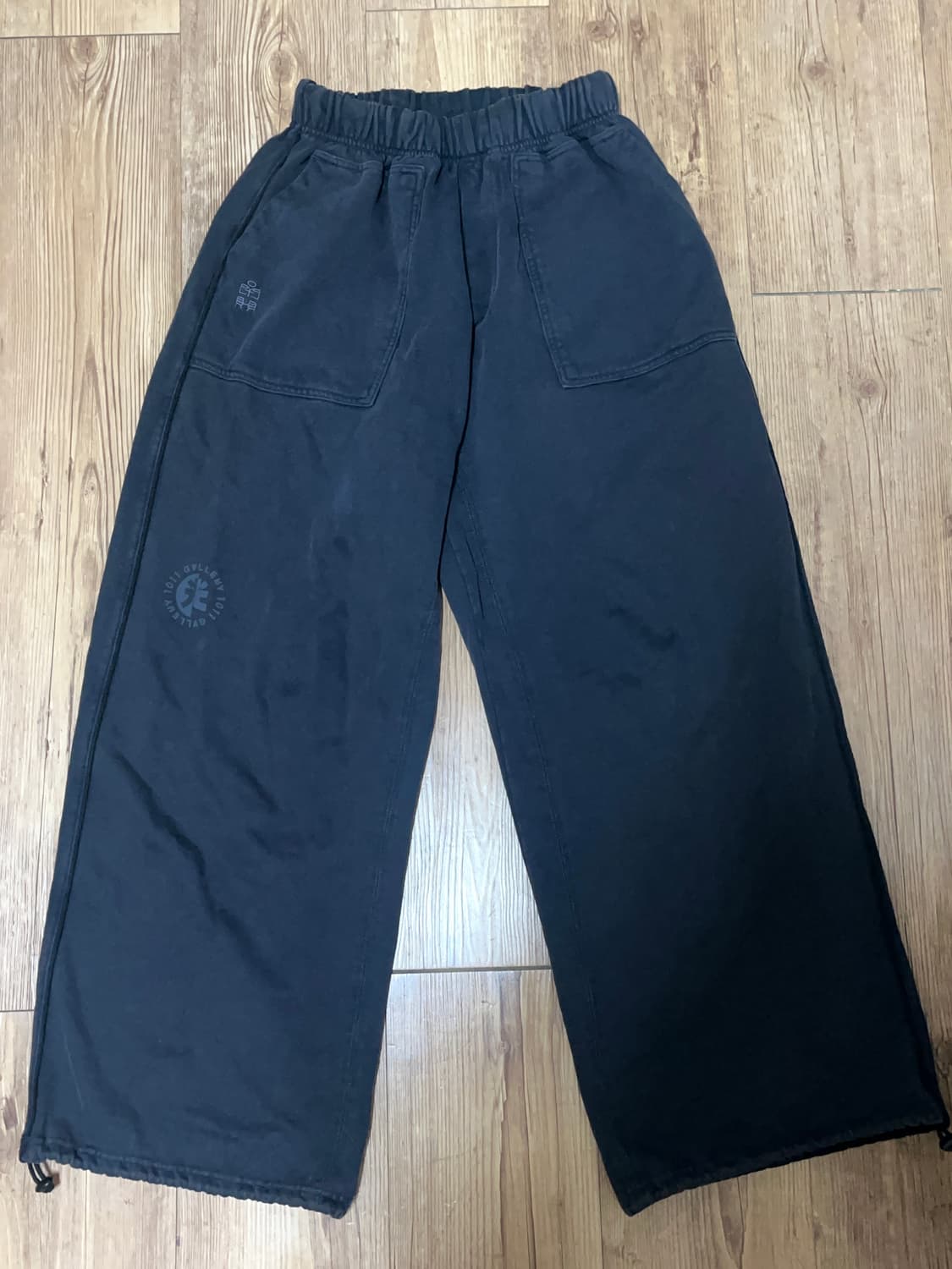 [0] 폴리테루 1011 퍼티그 스웨트팬츠 1.2v 다크 퍼플 네이비 상품이미지5