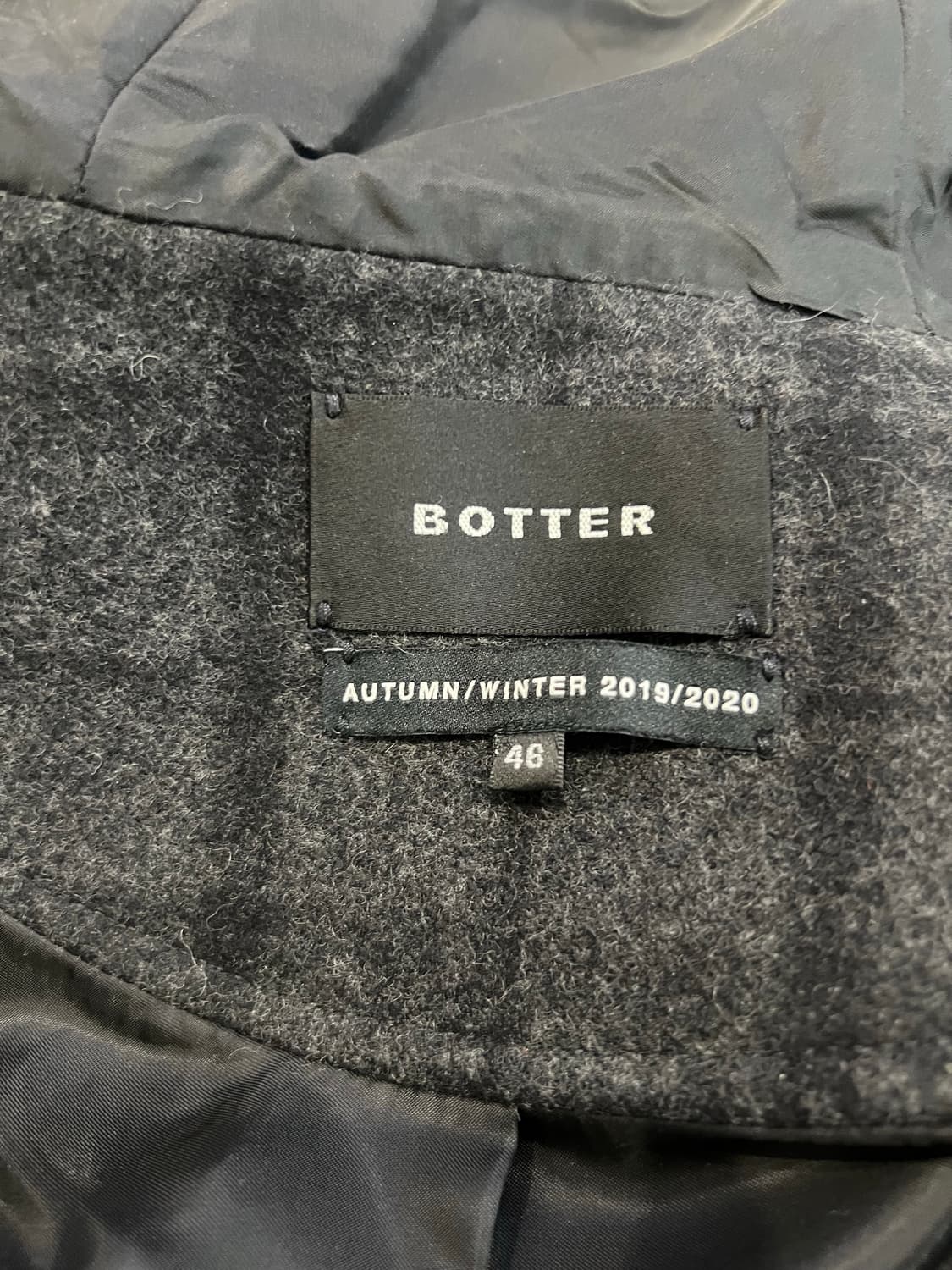 보터 19fw 오버사이즈 울 더플코트 46 상품이미지4