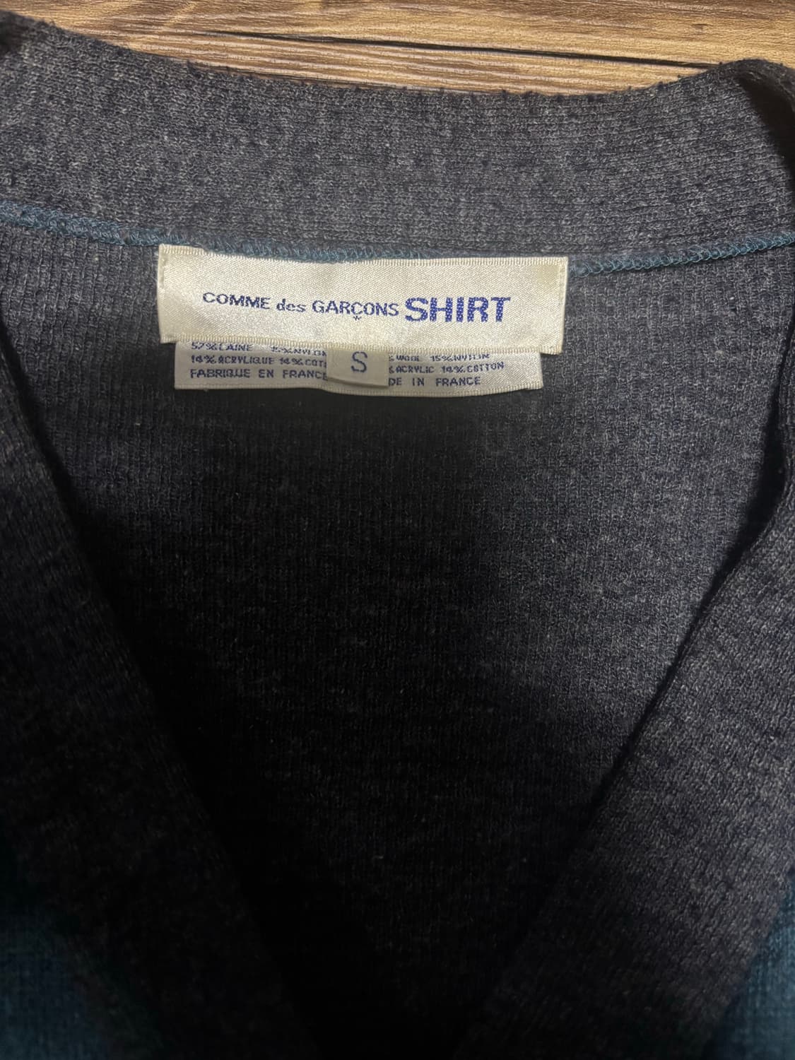 꼼데가르송 셔츠 가디건 상품이미지2