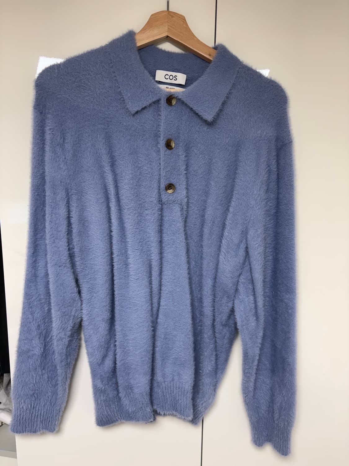 COS 부클 카라 니트 남성용 XS 상품이미지1