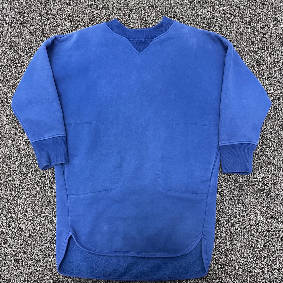 럭키슈에뜨 여성 기모 롱 원피스 블루 F 상품이미지1