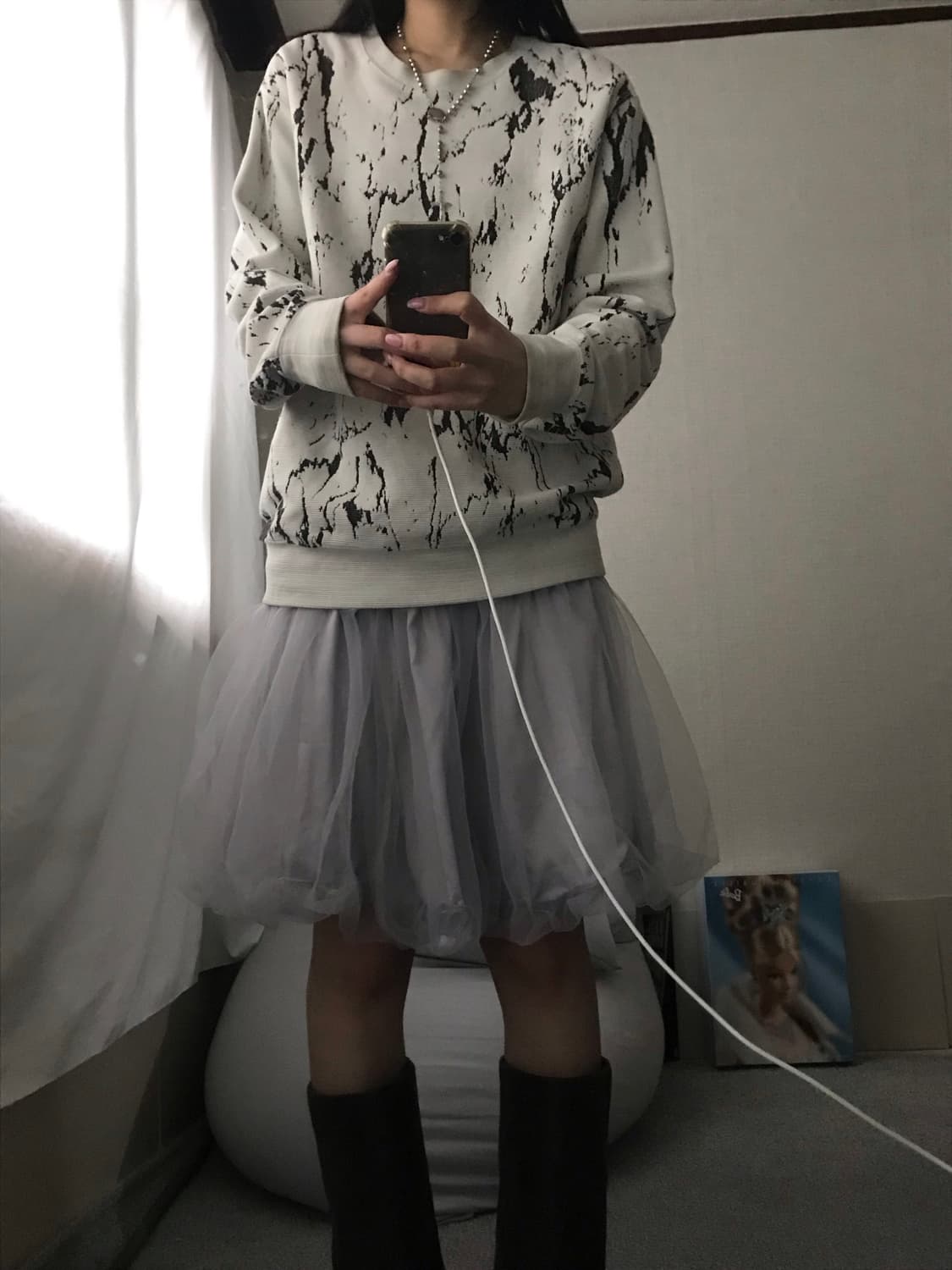 버카루 와플 롱슬리브 상품이미지3