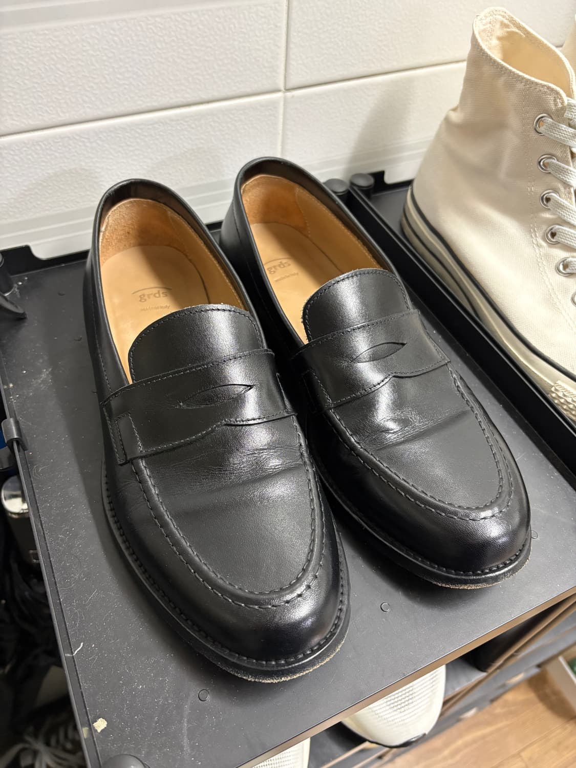 [265] 그라더스 grds 로퍼 01 블랙 상품이미지1