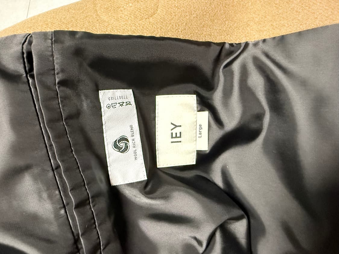 iey 코트 떡볶이 코트 상품이미지3