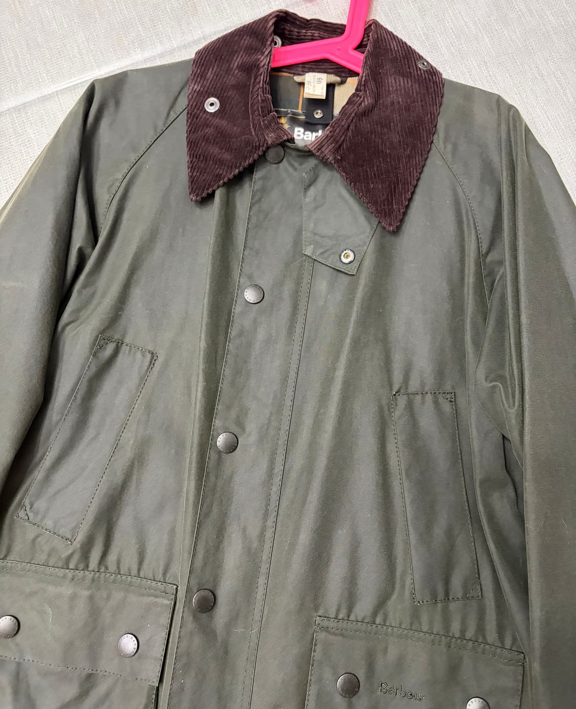 바버 비데일 36 올리브 상품이미지3